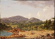 Frederick Edwin Church Otter Creek Mt. Desert France oil painting artist